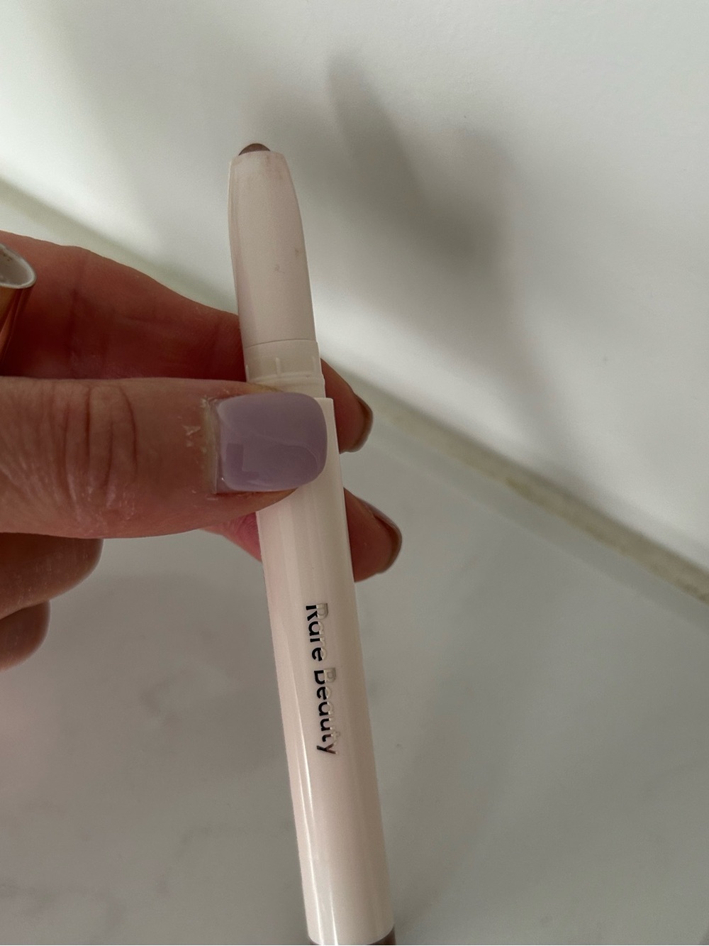 Rare Beauty Cream Eyeshadow Stick in Contentment - soft taupe